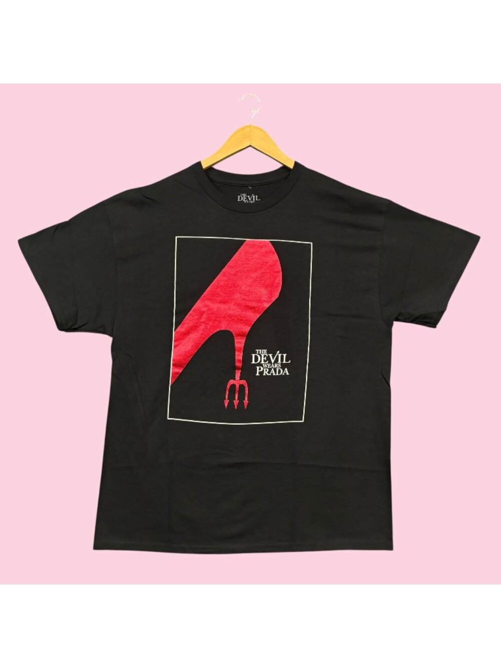 The Devil Wears Prada Hell in Heels Movie Poster Tee XL